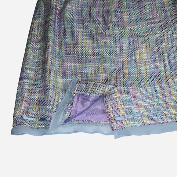 Bergamo by Ebi Women tweed Skirt size 6 - Picture 5 of 7